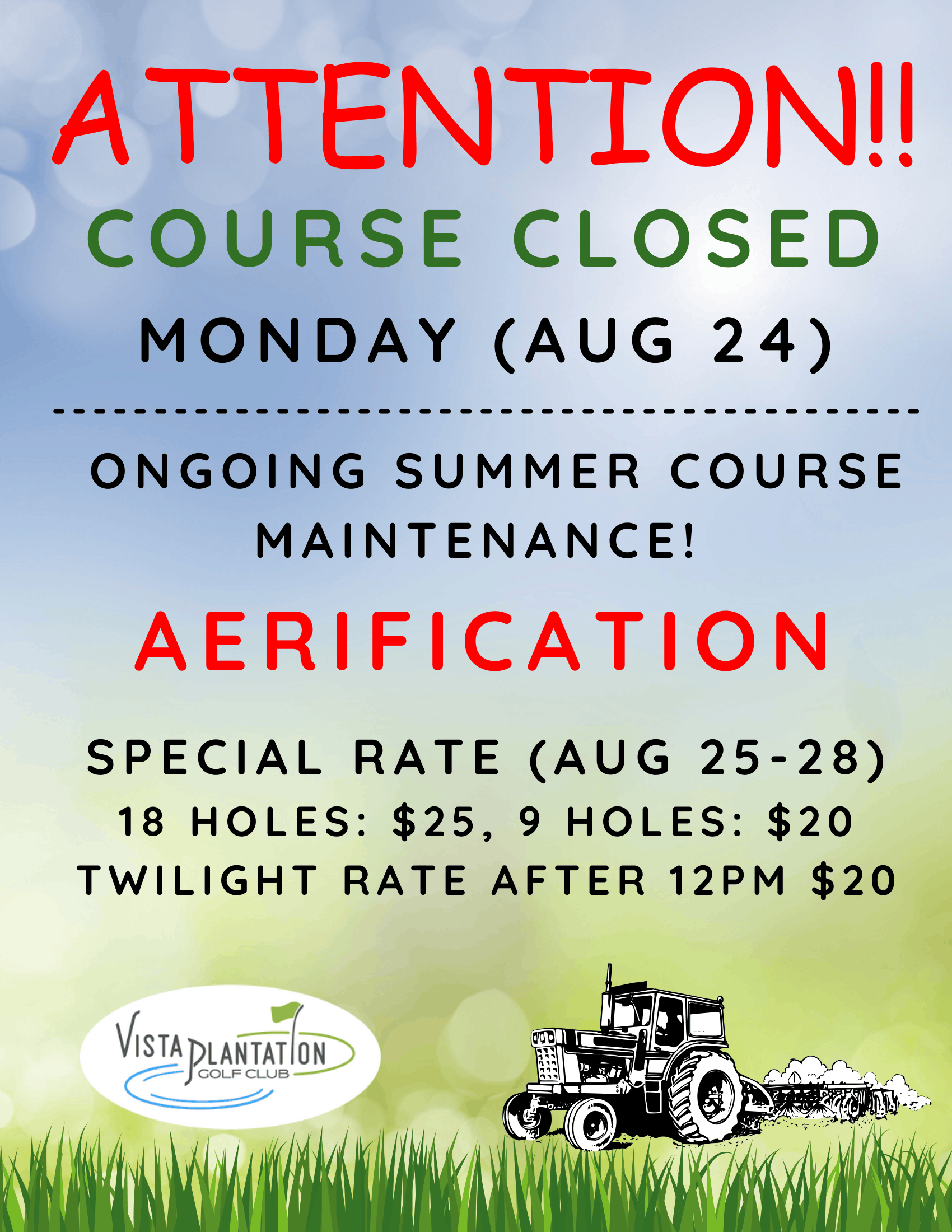 AERIFICATION flyer